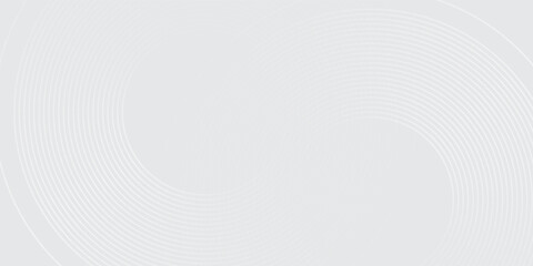 Wall Mural - white background glowing geometric lines on gray background. modern simple art shiny abstract good
