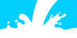 © cgdeaw - pouring milk, milk splash, pour milk for banner background, waves simple shape, milk splashes for advertising dairy products