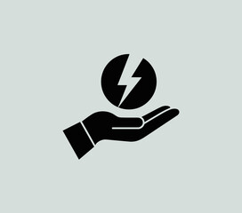 vector hand icon