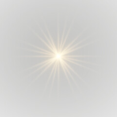 Wall Mural - png energy burst with light sparkle glow glittering star transparent overlay festive starlight brigh