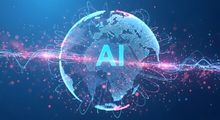 AI Global Network A Blue Vision of Future Technology
