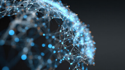 Abstract globe map technology and the concept of a 3D global network link 
