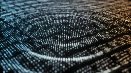 Braided Cable Texture Macro with Light