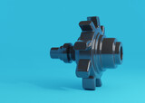 Gears, 3d render