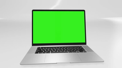 Program Developer Mockup MacBook Pro with Green Screen