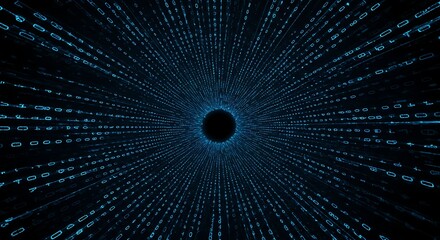 Binary data tunnel with streaming numbers