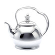 © Zhuxin - Shiny Silver Tea Kettle Elegant Kitchenware for Tea Lovers