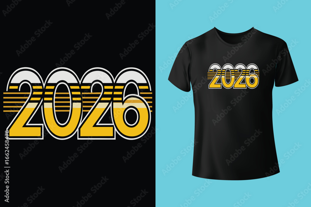 Vector de Stock Cheers to the new year 2026, Happy new year 2026 t ...