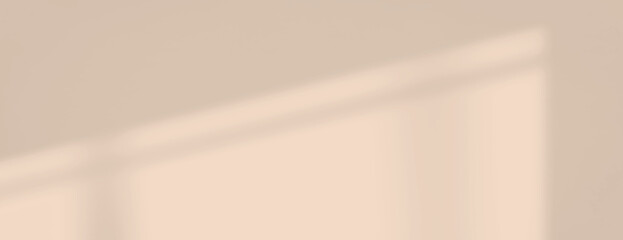 Wall Mural - minimalist beige shadow background, soft beige tones, smooth texture. background features subtle sha