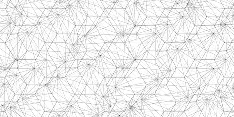 Abstract of simple gray line triangle pattern geometric background. Seamless geometric polygonal repeatable pattern swatch background, Trendy design vector background for web backdrop orpaper print.