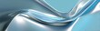 © qweqw - Sleek silver and blue metallic waves, elegant background for luxury branding, automotive marketing, high-end websites