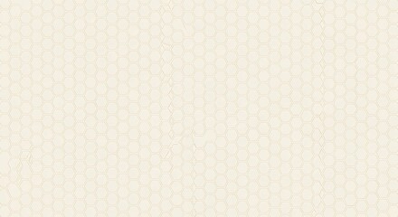 Subtle geometric honeycomb pattern isolated on white background