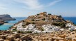 © creativeideh - Lindos Acropolis, Rhodes: Aegean Sea Vista