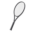 © Karim - Tennis racket isolated on transparent background, studio shot of sports equipment