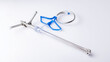 © MuhammadAsad - Surgical suction tube, operation theater instrument, (clean modern detail, white isolated background