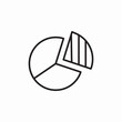 © Nara - statistics pie icon sign vector