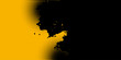 © ANDRI - black and yellow abstract dirty grunge background