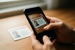 © woters - Verifying identity by scanning a photo ID with a smartphone