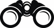 © RABBI - Binoculars icon on white background. Vector