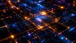 © Flickture Lab - Abstract visualization of a glowing central processing unit with intricate, luminous pathways of data.