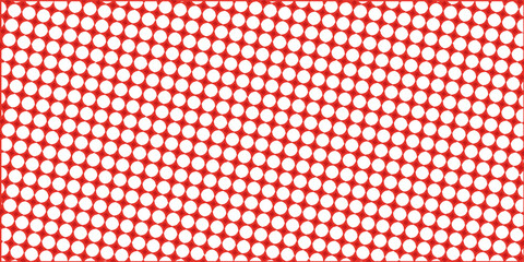 vintage polka dots white and red pattern, colorful background - vector abstract background