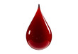 © Shamim Akhtar - A single red blood drop isolated on transparent background