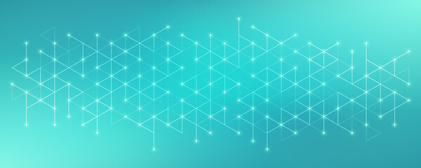 Wall Mural - abstract background with a geometric pattern of triangle shapes. graphic design element