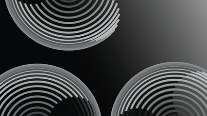 Wall Mural - spiral circle background design vector shape line