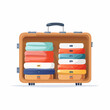 © AgungRikhi - Packed Suitcase With Colorful Clothes