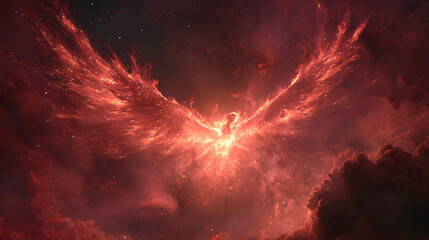 Wall Mural - heart of fire