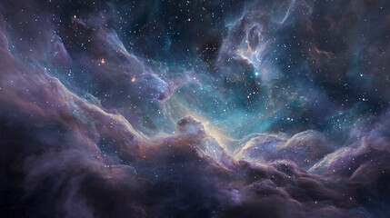 Wall Mural - deep space nebula
