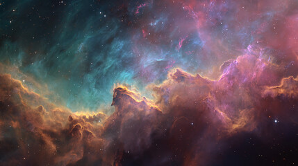 Wall Mural - deep space background