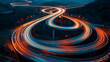 © Saqib - Night traffic in the city