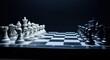© MST - Strategic Chess Game Facing Off Intense Battle