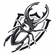 © Amazing Designz - Stag Beetle Mascot Logo Vector, Insect Mandible Esports Head Transparent