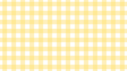Wall Mural - yellow plaid pattern with transparent background