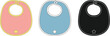 © Asma - Baby bibs vector illustration set for feeding and drooling