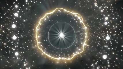 Wall Mural - a close up of a circular object with a star in the middle