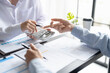 © Charlie's - Business People Meeting Design Ideas professional investor working new start up project. Concept. business planning in office.