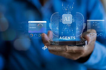 ai agent system, future of ai automation in enterprise, people with artificial intelligence innovati