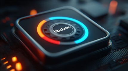 Update Software Application Upgrade Technology Concept