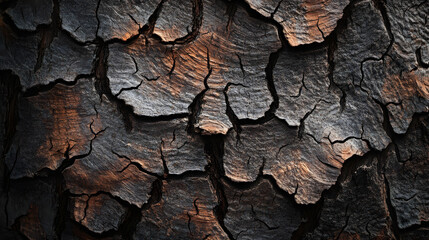 Close up of textured tree bark and intricate patterns. Abstract textured background illustration.