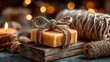 © Risol - Wrapped Soap Bar with Candlelight