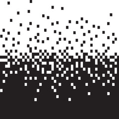 Dynamic pixelation effect creates a modern, eye-catching background for technology and abstract concepts