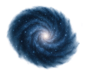 Wall Mural - bootes i dwarf galaxy with a small, faint galaxy near the milky way