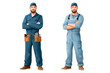 © PNG King - Technician in workwear poses confidently