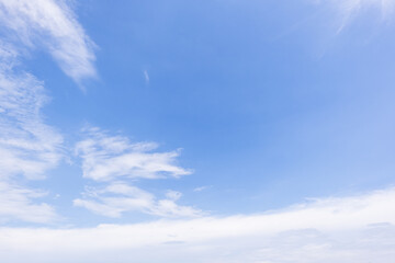 Wall Mural - clear blue sky background,clouds with background, blue sky background with tiny clouds. white fluffy
