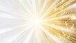 © Gank - Abstract Radial Light Effects: Glowing Halos & Brilliant Flares on White Background