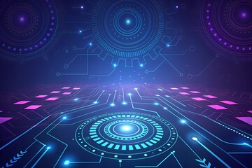 abstract technology background vector