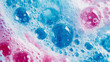 © Arunya - Colorful Soap Foam Close-Up, Abstract Art, Studio Environment, Macro Photography